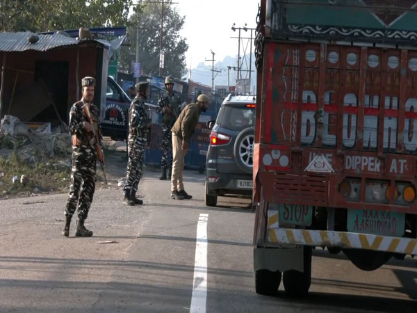 Security tightened in Nagrota after tiffin box timer-based IED found. (Photo/ANI)