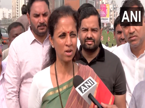Nationalist Congress Party (NCP) MP Supriya Sule. (Photo/ANI)