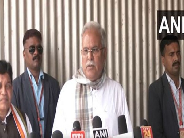 Chhattisgarh Chief Minister Bhupesh Baghel. (Photo/ANI)