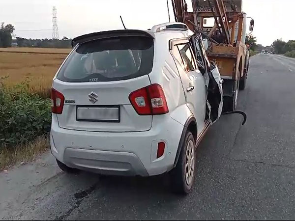 Three people killed and four injured after head-on collision. (Photo/ANI)