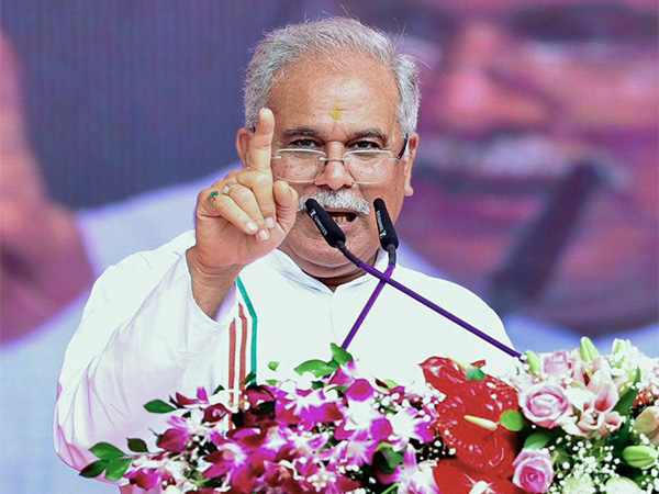 Chhattisgarh Chief Minister Bhupesh Baghel (File Photo/ANI)