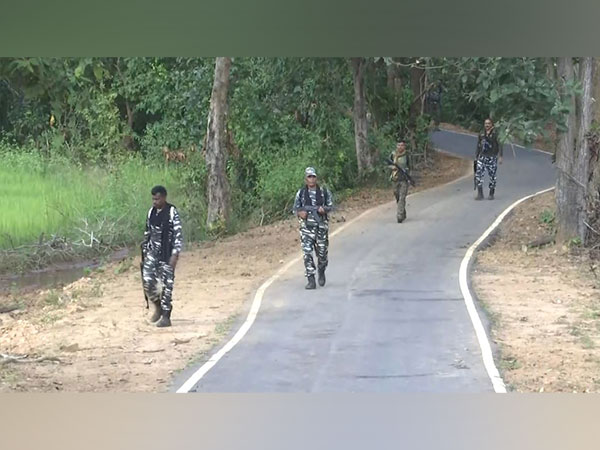 Jawans on patrolling duty in Chhattisgarh (Photo/ANI)