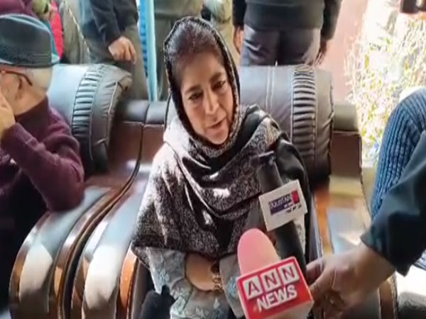 PDP chief Mehbooba Mufti (Photo/ANI)