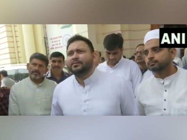 Bihar Deputy CM and RJD leader Tejashwi Yadav. (Photo/ANI)