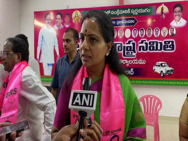 BRS leader K Kavitha (Photo/ANI)