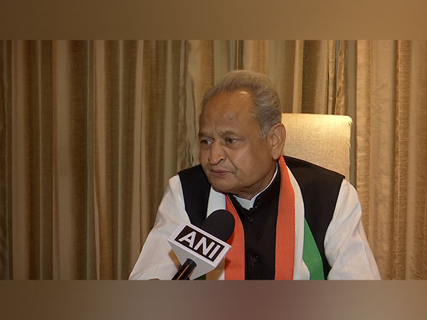 Rajasthan CM Ashok Gehlot (Photo/ANI)