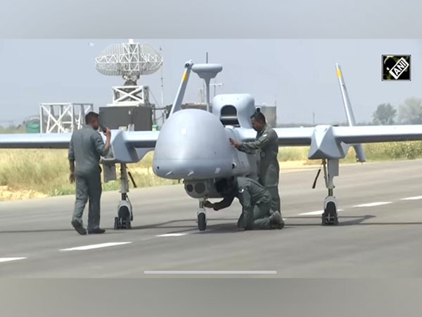 Hermes 900 Starliner drones to be inducted into Indian Army. (Photo/ANI)