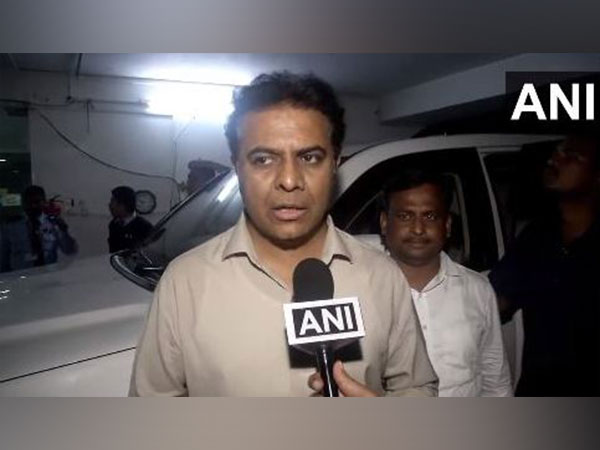 Telangana Minister KT Rama Rao (Photo/ANI)