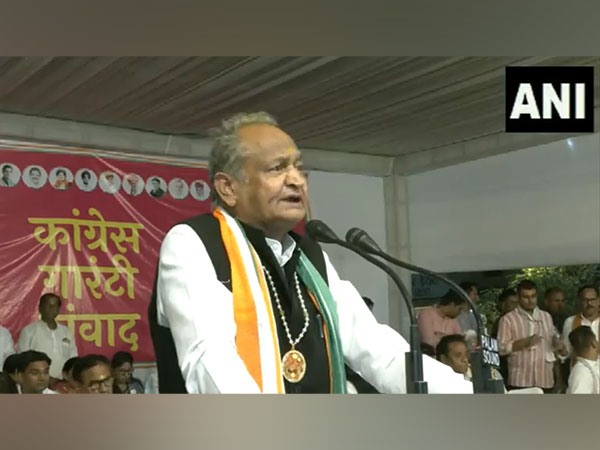Rajasthan Chief Minister Ashok Gehlot (Photo/ANI)
