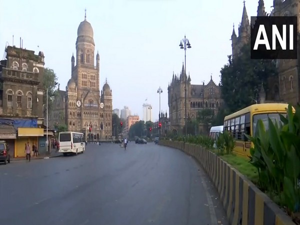 Visuals from CST area in Mumbai (Photo/ANI)