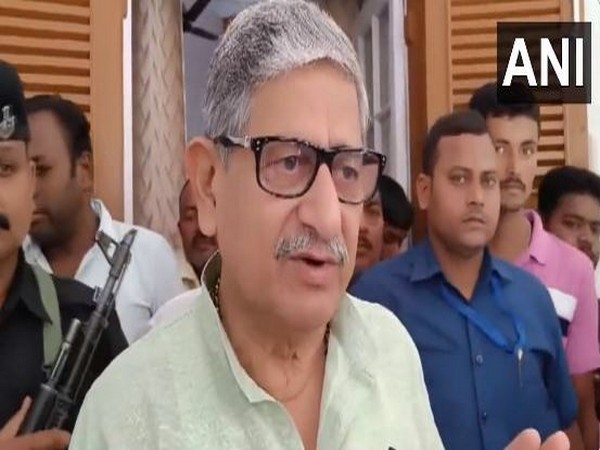 JDU Chief Rajiv Ranjan (Lalan) Singh (Photo/ANI)