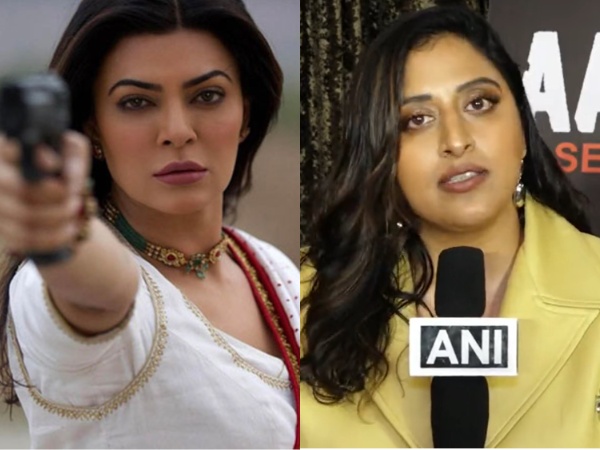 Sushmita Sen (Image source: Twitter), Raja Kumari (ANI Photo)