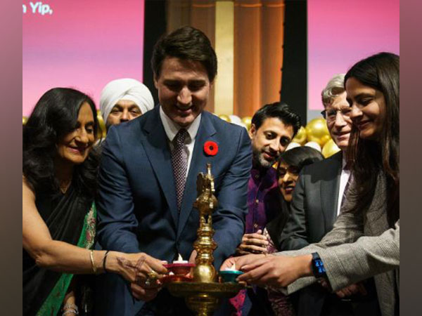 Canada PM Justin Trudeau attends Diwali event. (Photo: Justin Trudeau//Instagram)