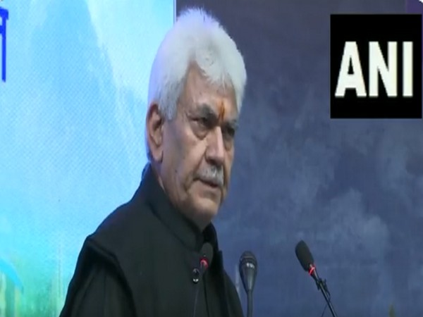Jammu and Kashmir LG Manoj Sinha (File Photo/ANI)