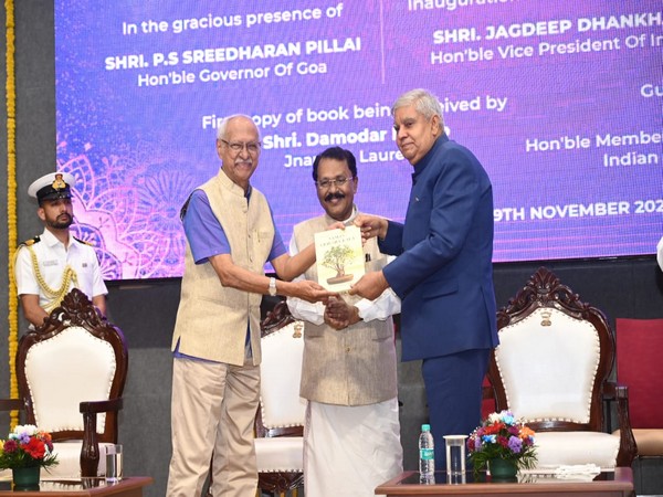 VP Dhankhar releases 200th book penned by Goa governor Pillai