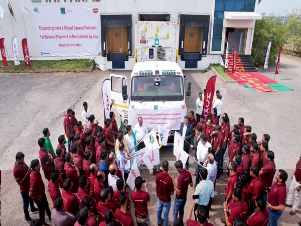 First bananas shipment to Europe from India (Photo credit/ PIB)