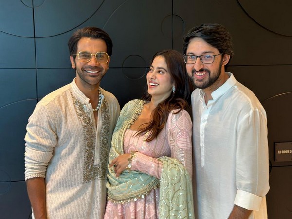 Janhvi Kapoor, Rajkummar Rao, Sharan Sharma (Image Source: Instagram)