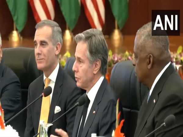 US Secretary of State Antony Blinken in New Delhi. (Photo: ANI)