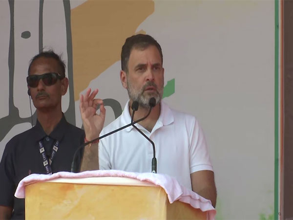 Congress leader Rahul Gandhi in Satna (Photo/ANI)