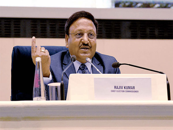 Chief Election Commissioner Rajiv Kumar (Photo/ANI)