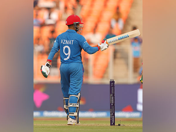 Azmatullah Omarzai. (Picture: Afghanistan Cricket Board/Twitter)