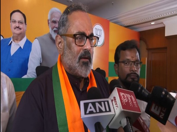 Union Minister Rajeev Chandrasekhar (Photo/ANI)