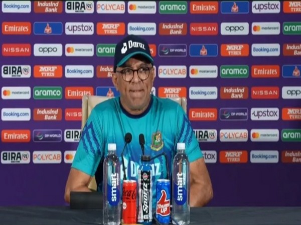 Bangladesh head coach Chandika Hathurusinghe. (Picture: ANI)