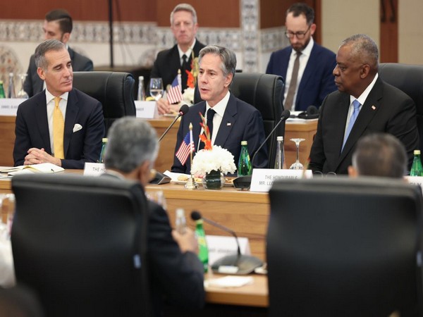 US Secretary of State speaking at India-US 2+2 Ministerial Meeting in New Delhi on Friday (Photo Credit: X/@SecBlinken)