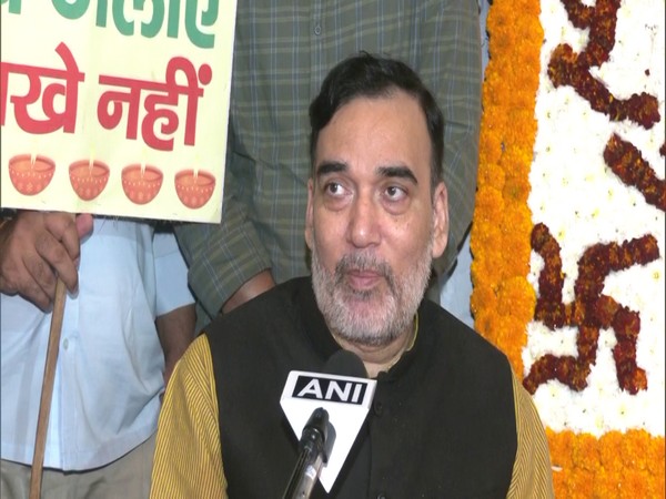 Delhi's Environment Minister Gopal Rai (Photo/ANI)