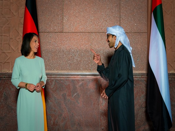 German Foreign Minister Annalena Baerbock, UAE's Minister of Foreign Affairs Sheikh Abdullah bin Zayed Al Nahyan (Image Credit: X/@OFMUAE)