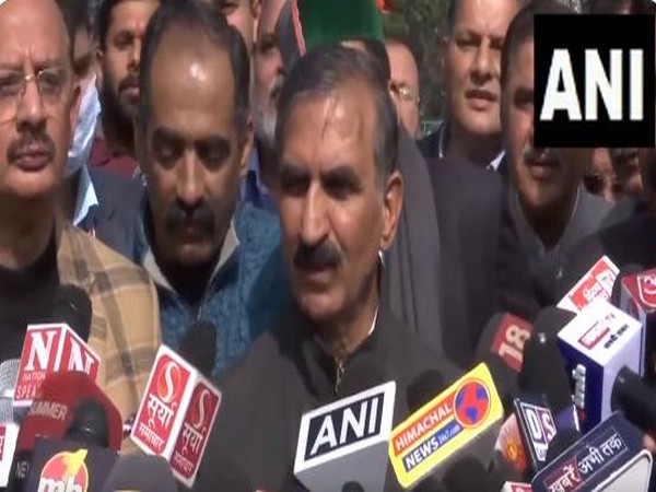 Himachal Pradesh CM Sukhvinder Singh Sukhu (Photo/ANI)