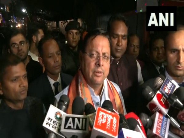 Uttarakhand Chief Minister Pushkar Singh Dhami. (Photo/ANI)