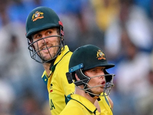 Mitchell Marsh and Steven Smith. (Picture: ICC)