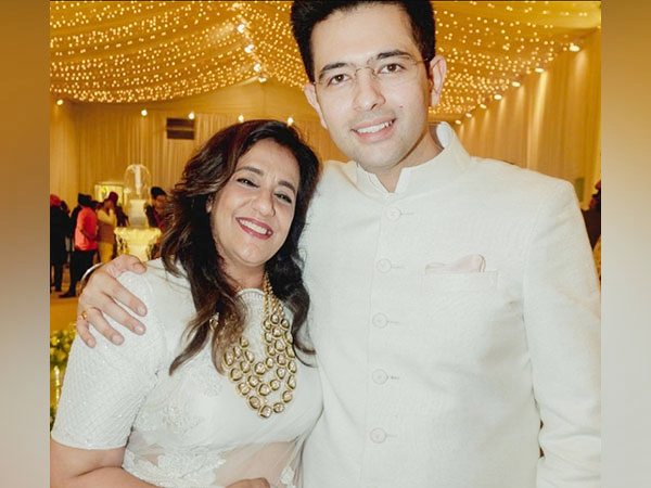 Reena Chopra, Raghav Chadha (Image source: Instagram)