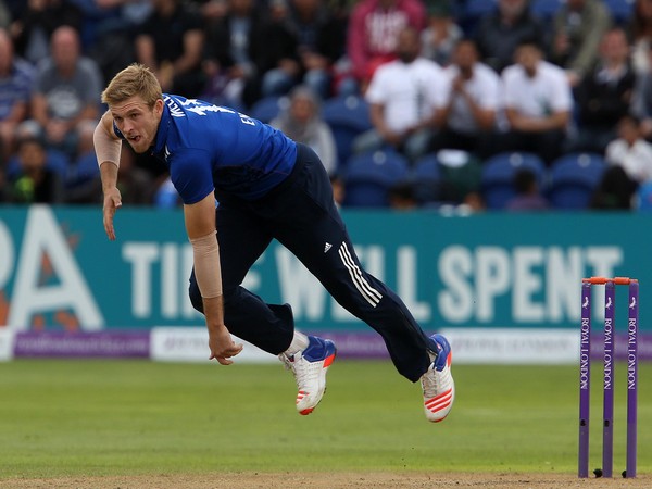 David Willey. (Photo- ICC Cricket World Cup)