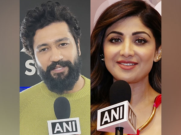 Vicky Kaushal, Shilpa Shetty (Image source: ANI) 