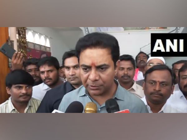 Telangana Minister KT Rama Rao (Photo/ANI)