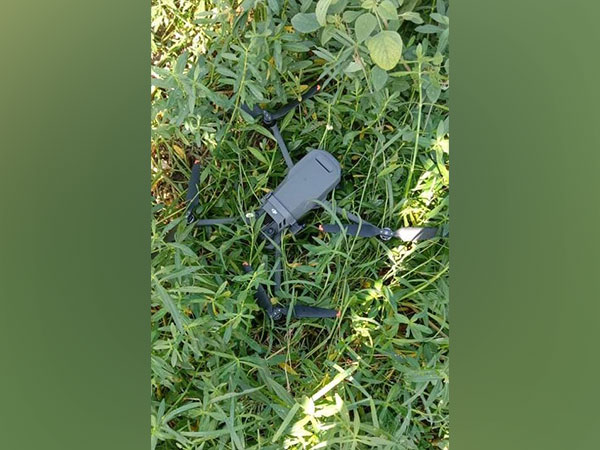 Drone recovered from Amritsar's Nesta village (Photo/ANI) 