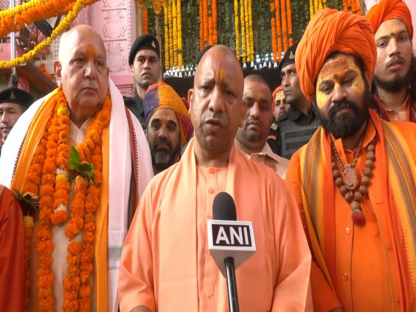 Uttar Pradesh Chief Minister Yogi Adityanath (Image/ANI)