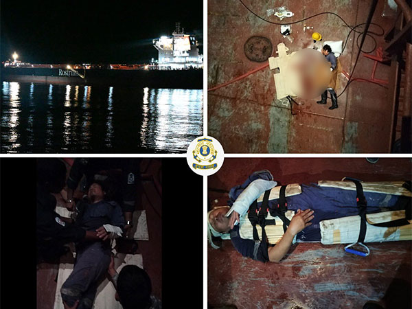 Image posted by Indian Coast Guard on X