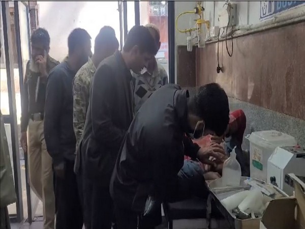 A visual from the district hospital in Jammu and Kashmir's Poonch (Photo/ANI)