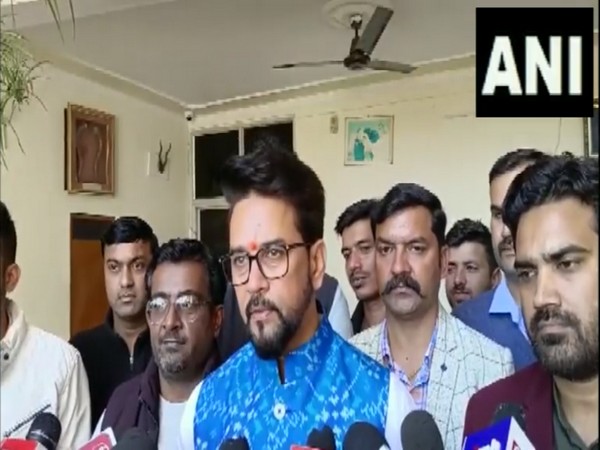 Union Minister Anurag Thakur. (Photo/ANI)