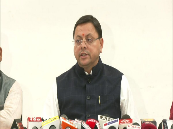 Uttarakhand CM Pushkar Singh Dhami (File photo/ANI)