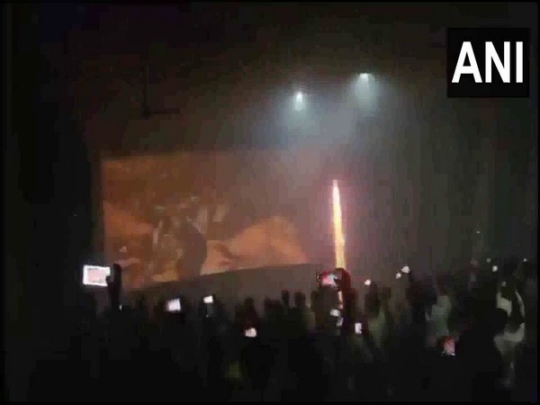 Visuals from inside the theatre (Photo/ANI)