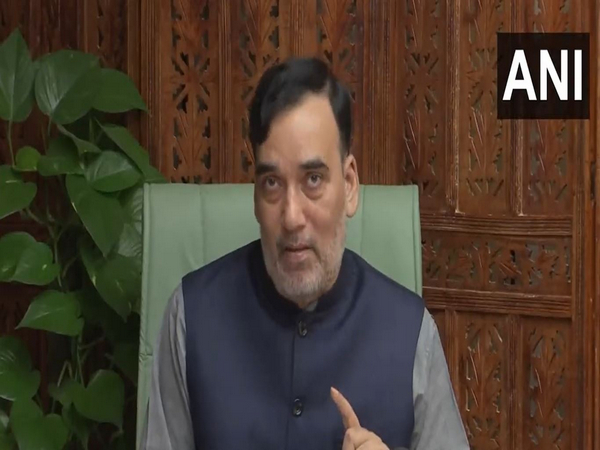 Delhi Environment Minister Gopal Rai (Image/ANI)