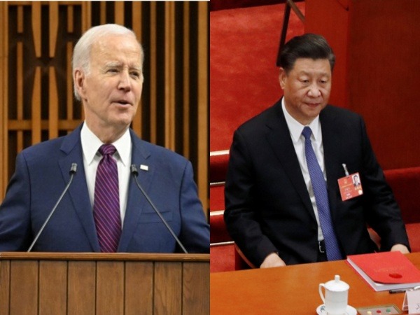 US President Joe Biden and Chinese President Xi Jinping (FIle Photo/ANI)