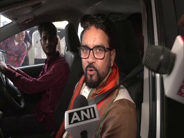 Union Minister Anurag Thakur (Photo/ANI)