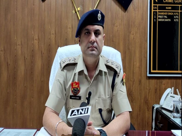 Varun Dahiya, ACP, Gurugram Police. (Photo/ANI)