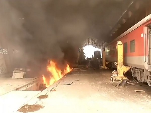 Visuals from the spot (Photo/ANI)