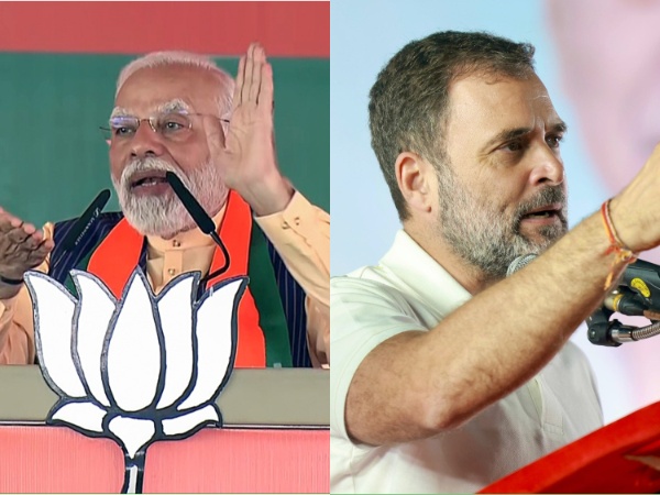 Prime Minister Narendra Modi and Congress leader Rahul Gandhi (Photo/ANI)